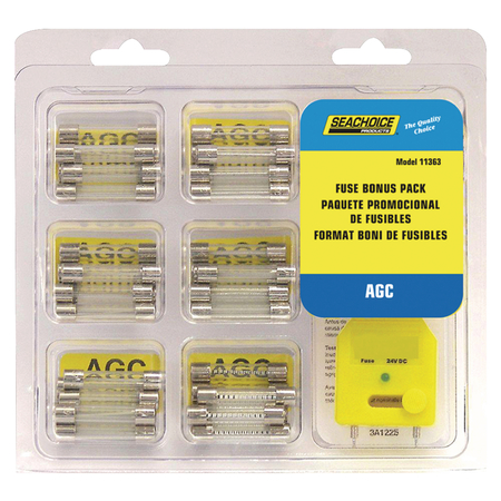 SEACHOICE AGC Fuse Value Pack, 60/pk 11363